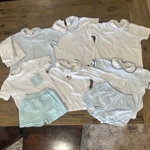 2T boys smock lullaby set bundle